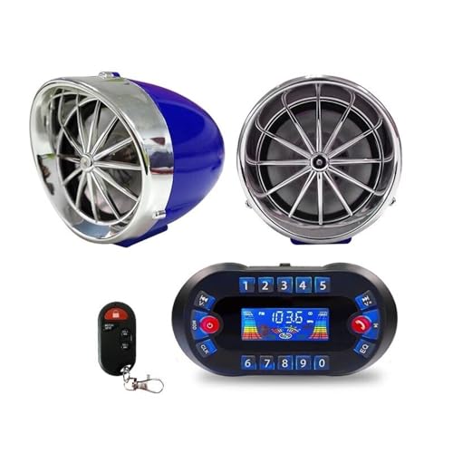 Parlante para manillar de moto con FM y alarma