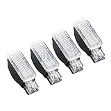 Forgekael Car Door Trunk Light 8KD 947 415 C 4Pcs Compatible With Seat Leon Exeo A7 Q3 Q5 Q7 TT R8 A6 S6 A3 S3 A4 S4 8KD947415
