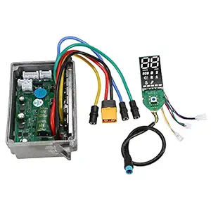 KTM Healthcare Electric Scooter Motherboard Controller Main Board Controller Switchboard + Instrument Board Display Panel Replacement for Ninebot Max G30