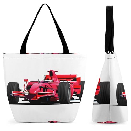 Sac à main voiture de rallye pour femme grand cabas shopping de 32.5 cm