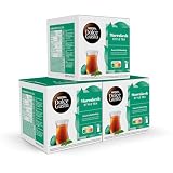 NESCAFÉ Dolce Gusto Té Marrakesh - Cápsulas de Café, 48 Cápsulas (3 x 16) - Té verde de menta - Originales para cafeteras Dolce Gusto