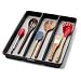 madesmart Classic Utensil Tray - Granite | CLASSIC COLLECTION | 3-Compartments | Kitchen Organizer | Non-slip Lining and Rubber Feet | Easy to Clean | BPA-Free