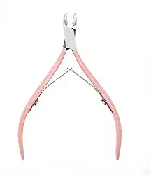 Alicate de cutícula – Cortador afiado de cutícula de aço inoxidável, removedor para manicure/pedicure – ferramentas para unhas com bolsa
