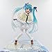 STKCSTAnimado de Hatsune Miku Hatsune Ropa de Invierno la Nieve Hatsune la muñeca de la Gama Alta Modelo Escultura Decoración de la Estatua 15 cm de Altura