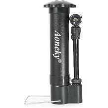 Aoneky Mini Hand Pump for Sports Balls, 5.75 Inch Portable Air Pump with Ball-Safe Needle, 11 PSI Manual Pump for Basketball Soccer Volleyball