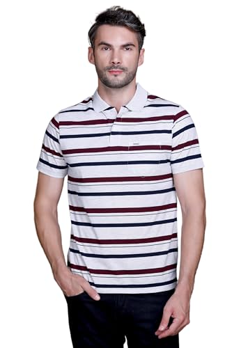 Image of GODFREY Half Polo T Shirt for Men with Pocket