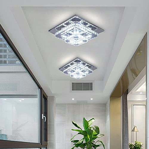 Plafón de cristal de montaje en flush para pasillos oscuros 2