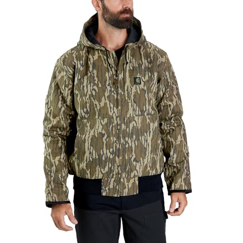 Carhartt Men's 106098 Rugged Flex® Duck Loose Fit Insulated Camo Active
