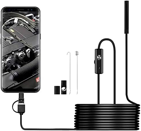 DEPSTECH Endoscopio Wifi 1200P HD Telecaere Di Ispezione Serpente