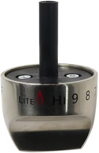 Pomo de rango de repuesto WB03K10265 compatible con perilla de rango GE Hotpoint AP4363671, 1473247, AH2339711, EA2339711, PS2339711, WB03K10242