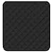 GJXJY Inkontinenz Stuhlauflage Schwarz 53x56 cm, Sitzauflage Wasserdicht Absorbierende Inkontinenz Waschbar Auflage mit Antirutsch auf der Rückseite für Sofa, Rollstuhl, Autositz (Size:1Pcs)