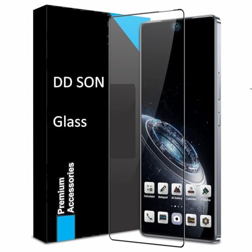 Image of DD SON Tempered Glass Screen Protector Compatible For Infinix Gt 20 Pro 5G Smartphone (6.78 Inch) Hd Glass With Edge To Edge Coverage And Easy Installation Kit,Black