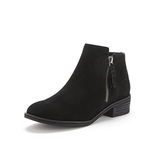 Blondo Women's Liam Waterproof Ankle Boot, Black Suede, 9 M US