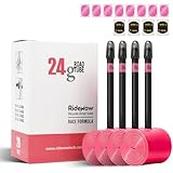 Ridenow 4-Pack Bike Inner Tube for 700/18C-28C, 700/18C-32C with 65/85 mm Metal &TPU Presta Valves for Road Bikes, Super Light Puncture Resistant Bicycle Inner Tube(Include Patch Repair Kits)