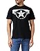 Produktbild Marvel Herren Captain America - Cap Logo T Shirt, Schwarz (Black Blk), M EU