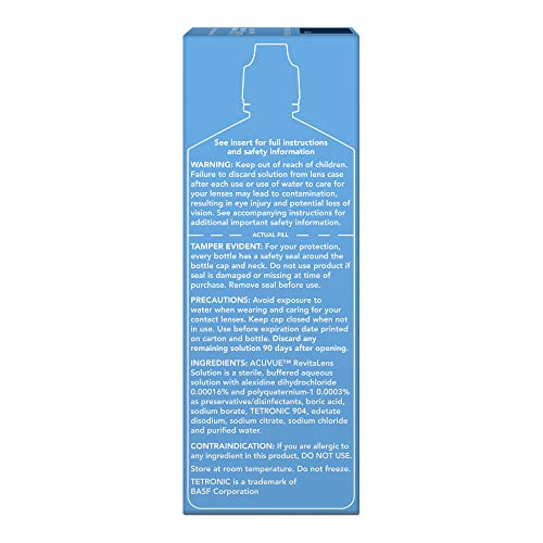 Acuvue Revitalens Multi-Purpose Disinfecting Solution 10 Oz (Pack Of 3) #TOP2