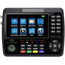 V10 Finder Pro Digital Satellite Finder 4.3 Inch LCD Satellite Finder Satellite Signal Finder Meter Satellite Meter Satfinde