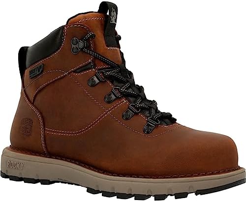 Rocky Women's Legacy 32 Hiking Boot, Brown, 7.5 | Image 4