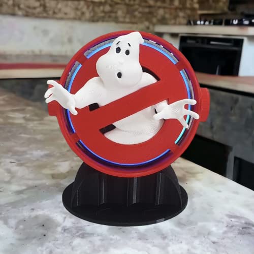 Suporte Tema Caça Fantasmas Para Alexa Echo Dot 3