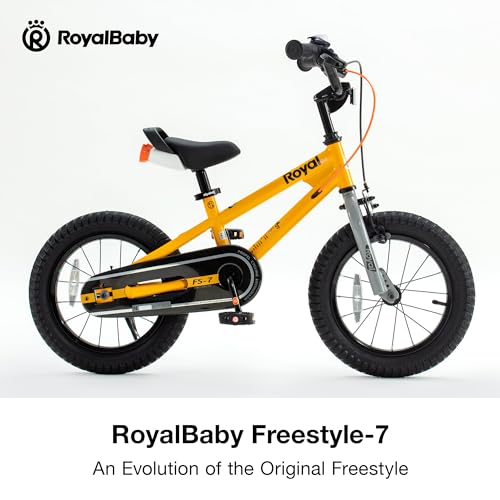 image for RoyalBaby Freestyle 7 Kids Bike Toddlers 16 Inch Wheel Dual Handbrakes