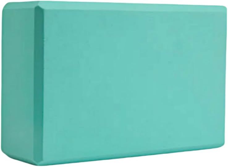 Yoga Block – Unsupported Latex Eva foam – Soft non slip surface with bevel for yoga, pilates, meditation – Yoga accessories for stability, balance and deep stretching
