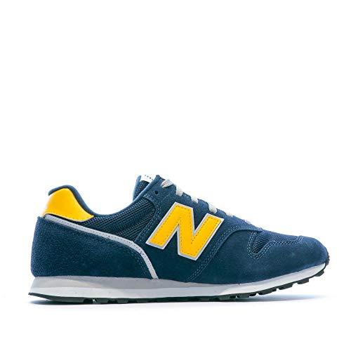 Image of New Balance Men's Low-Top Trainers, Blue Navy Yellow Aa, 9.5
