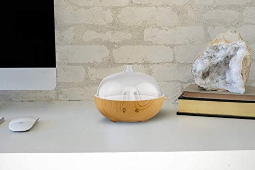 Cool Mist Humidifiers - Essential Oil Diffusers With 7 Lighting Options - Auto Shut Off Humidifiers For Bedroom, Home & Office #TOP6