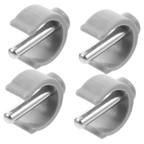 KOMBIUDA 4pcs Walker Crutch Attachment Clips C-Shaped Buckle Design for Enhanced Stability and Safety Easy to Install Fit for Various Walkers and Canes Tube