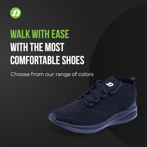 Image of DOCTOR EXTRA SOFT Men's Sports Shoes with Memory Foam Cushioned Insole|Running Walking Gym Training Jogging Athletics|Comfortable & Stylish|Casual & Lightweight|Slipon Sneaker Gent's & Boy's D-2007