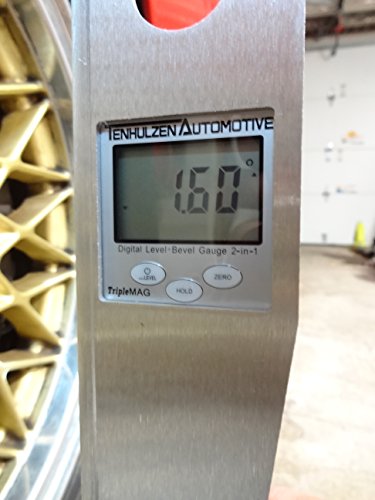 Tenhulzen Automotive - Digital Hands Free Camber/Caster Gauge, 0.1 Degrees Accuracy, No Turn Plates Needed! #TOP1