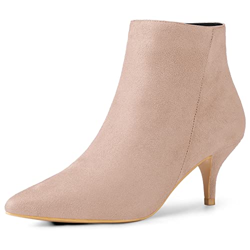 Bottines à talon aiguille Allegra K pour élancer la silhouette sans effort
