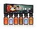 Halloween Set of 6 Premium Grade Fragrance Oils - Autumn Wreath, Pumpkin Pie, Candy Corn, Marshmallow, Night Air, Caramel Corn
