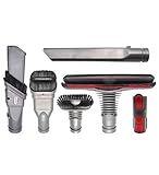 ▶ Paquete de 6 piezas de repuesto que incluyen: 1 x boquilla para rincones / 1 x cepillo para suciedad rebelde / 1 x cepillo para polvo / 1 x cepillo para polvo de combinación delgado / 1 x cepillo para colchón / 1 x adaptador convertidor v7 v8 v10.