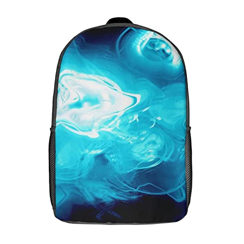 Sac à dos scolaire enfants bleu 17 pouces grand format pour collège et loisirs