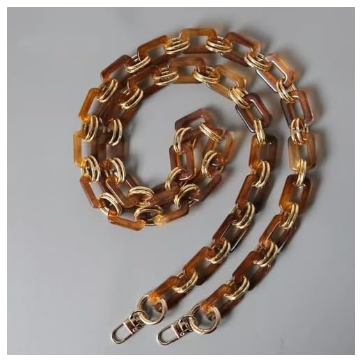 Accessorio Borsa Donna Catena Resina Perla