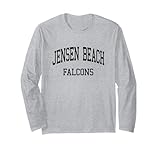 Jensen Beach High School HS Jensen Beach FL Retro Long Sleeve T-Shirt