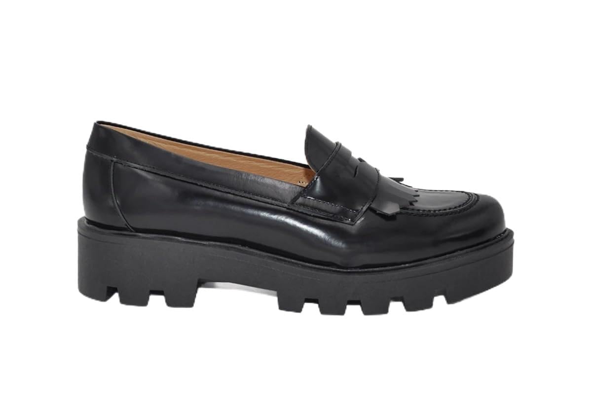 Angelitos LZD Zapatos de Uniformes para niña Mod 1650 Florentik Negro