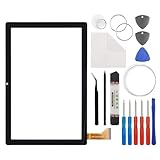 E-yiiviil Touch Screen Panel Digitizer (Without LCD Display) Compatible with CX1062 FPC-V01 10.1 inch with Tools