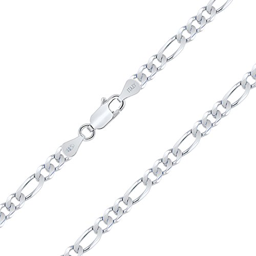 Chaîne Argent 925 Figaro Planetys, le collier idéal du quotidien au bureau