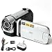 Camcorder Video Camera with 16GB SD Card, 1080P 16MP Digital Camera Recorder with 2.7" 270° Rotating Screen, 16X Digital Zoom, LED Fill Light, Rechargeable Vlogging Camera for Beginners Kids Travel