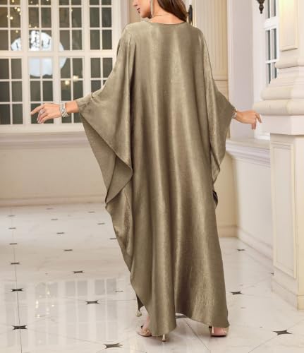Caftan ample leger et robe de plage maxi pour femme