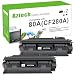 Aztech Compatible for HP Laserjet 80A CF280A Toner Cartridge Replacement for HP Laserjet Pro 400 Toner HP M401n M401dne Toner HP Laserjet Pro 400 MFP M425dn Toner Printer ( Black , 2-Pack）
