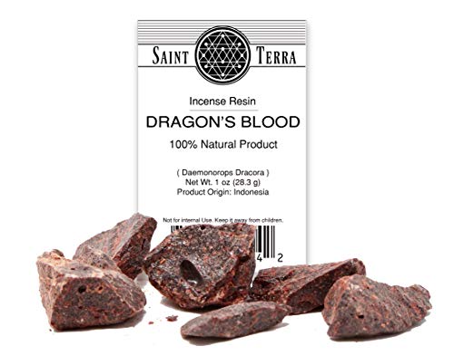 Saint Terra - Dragon's Blood Incense Resin, 1 Ounce
