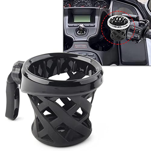 Motorcycle Handlebar Holder Cup Holder Drink Holder for Honda Goldwing GL1800 F6B 2001-2023 Retention Bottle Holder (Black)