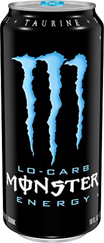 Monster Energy, Lo-Carb, 16 Ounce (Pack of 24)