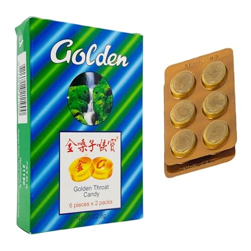 Golden Throat Candy - Jing Sang Zi Hou Bao – Auch bekannt als Golden Throat Lozenges – Klassische Chinesische Kräuterbonbons