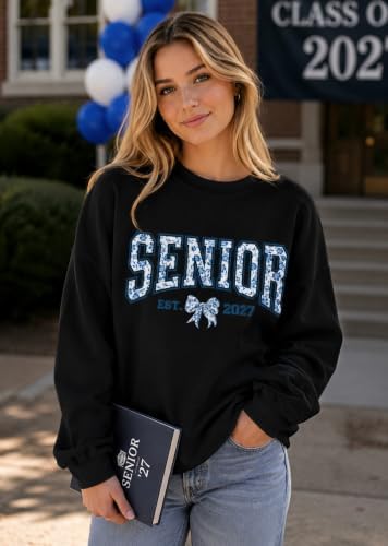 PKBWVER Senior 2027 Sweatshirt Senior Class Of 2027 Sweatshirt & Hoodie — view 2