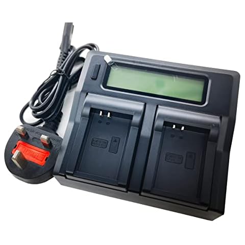 Quick LCD Battery Charger for Canon LP-E12 LPE12 LC-E12E EOS-M, EOS M2, EOS M10, EOS M50, EOS M100, EOS M200, EOS Rebel SL1, EOS 100D Camera Cover