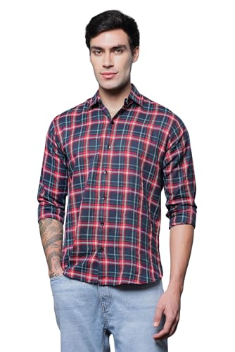 Image of Lymio Men's Solid Regular Fit Shirt