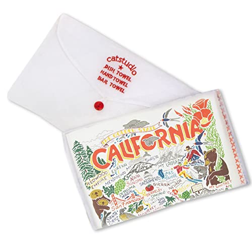 Catstudio California Dish Towel, Travel Souvenir Kitchen & Tea Towel by Catstudio - Used condition - Image 4